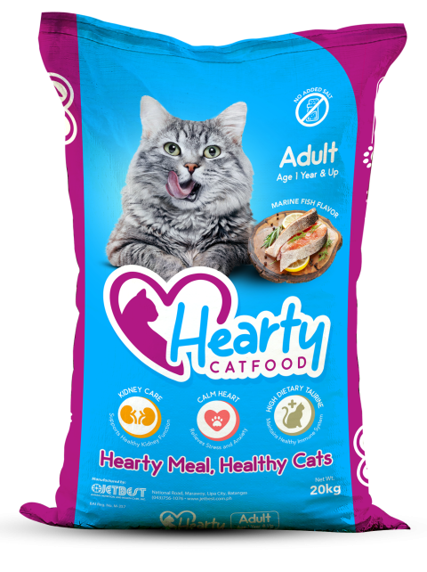 hearty cat food adult